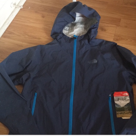 North Face Stormy Trail Jacket - Shady Blue - Med - Picture 2 of 8